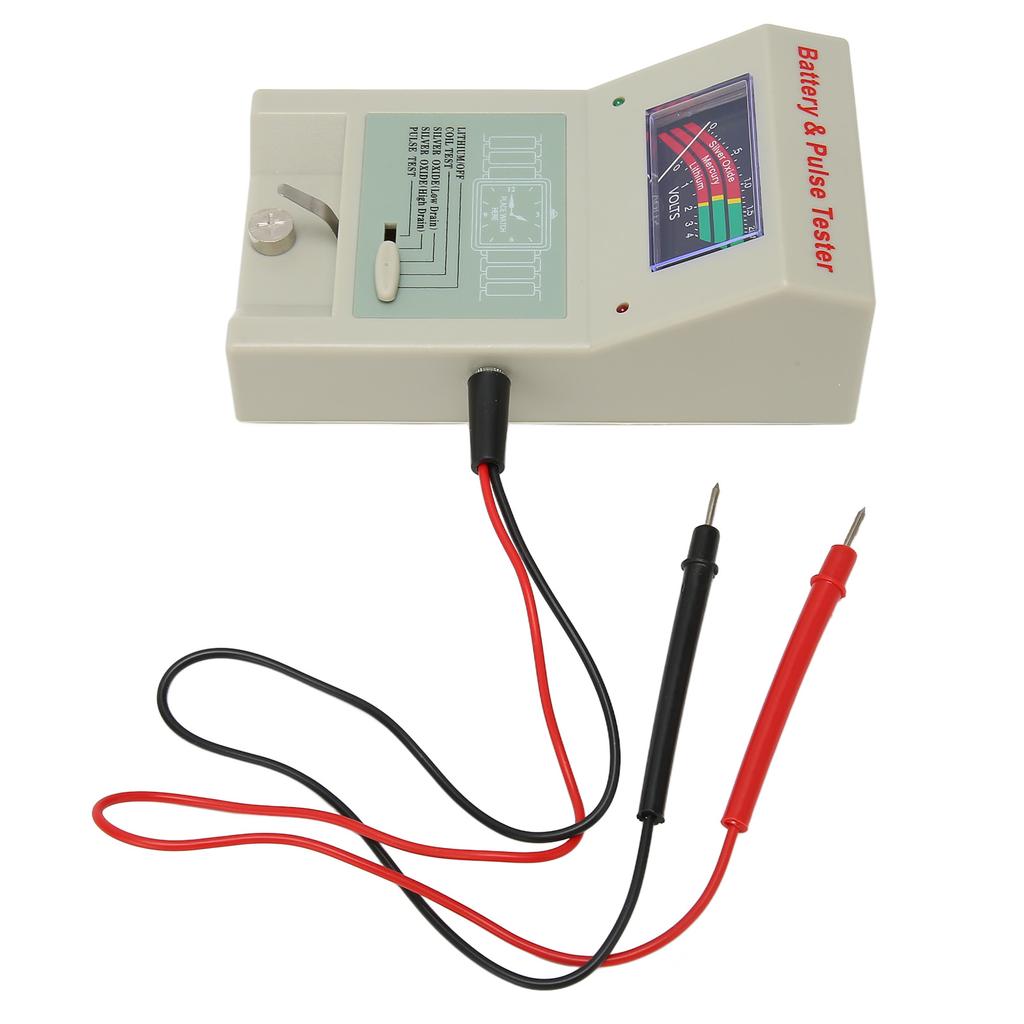 Watch Battery Tester Multifunction High Accuracy Watch Pulse Tester for Watchmakers and Watch Repairing Workers