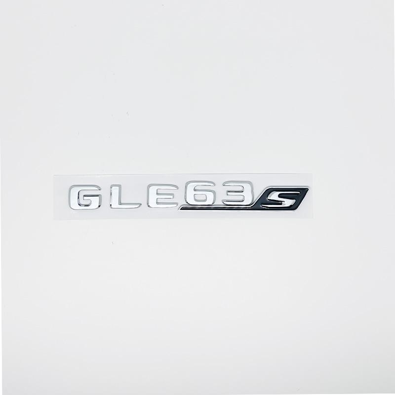 Lettere 2017 GLE43 GLE53 GLE63 GLE63S V8 Biturbo 4matic+ Emblema per Mercedes Benz AMG Car Side Trunk Rear W166 W167 Logo Adesivo