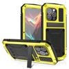 Etui Ochronne Metalowe 3 w 1 na Całe Ciało z Podstawką iPhone 15 Pro Max 17 Air S25 Ultra