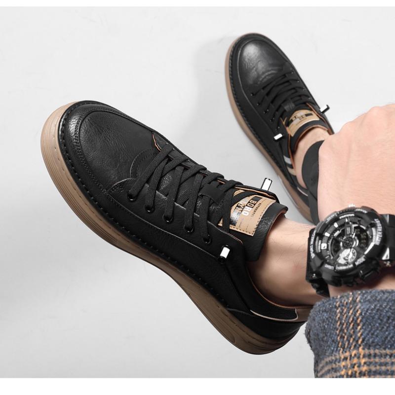 Модные повседневные кроссовки весна-осень на платформе для мужчин — фото 6