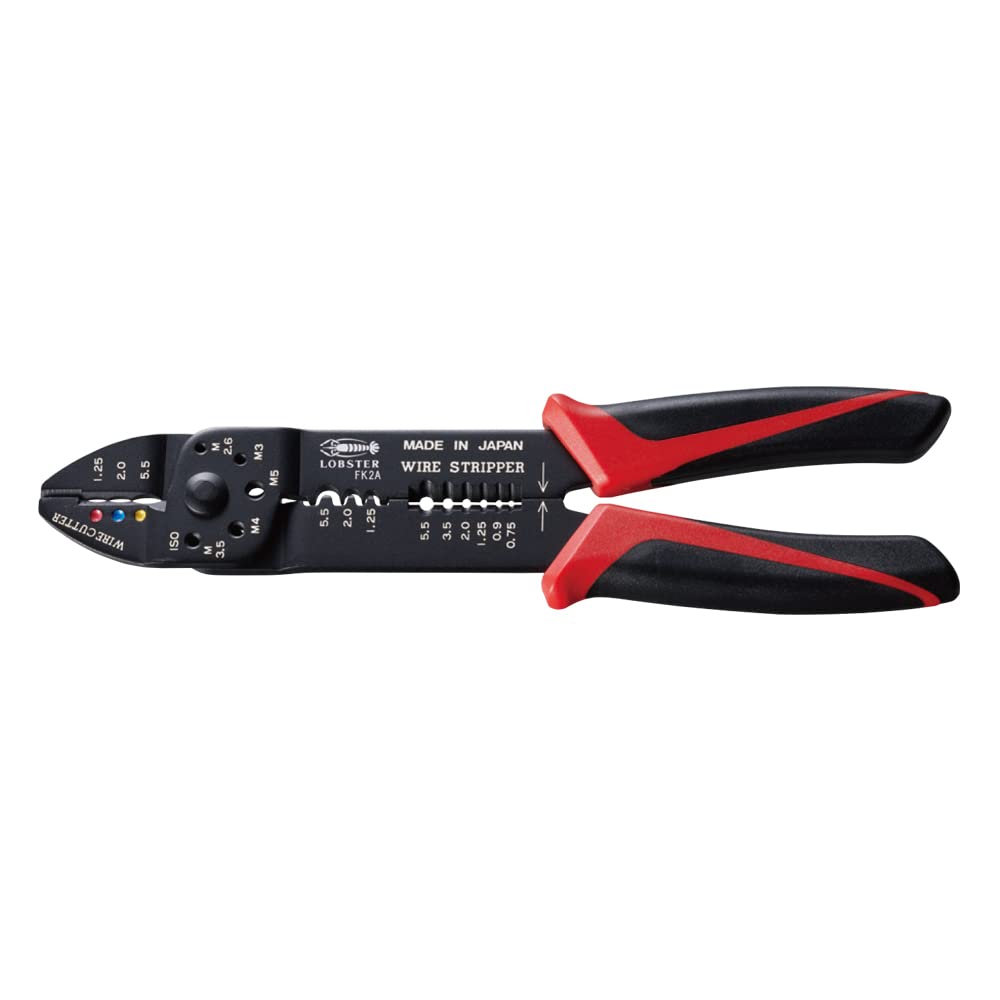 Lobtex Electrical Crimping Tool, FK2A, for Absolute Crimp Terminals/Bare Crimp Terminals (P.B) Sleeves