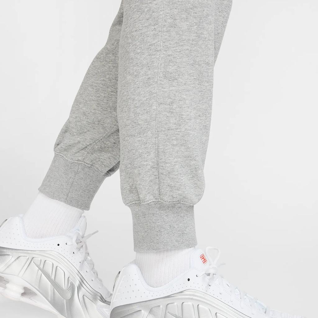 Nike Loose Fit Lace-Up Tapered Knit Sports Pants Men bottoms Gray FN3802-063