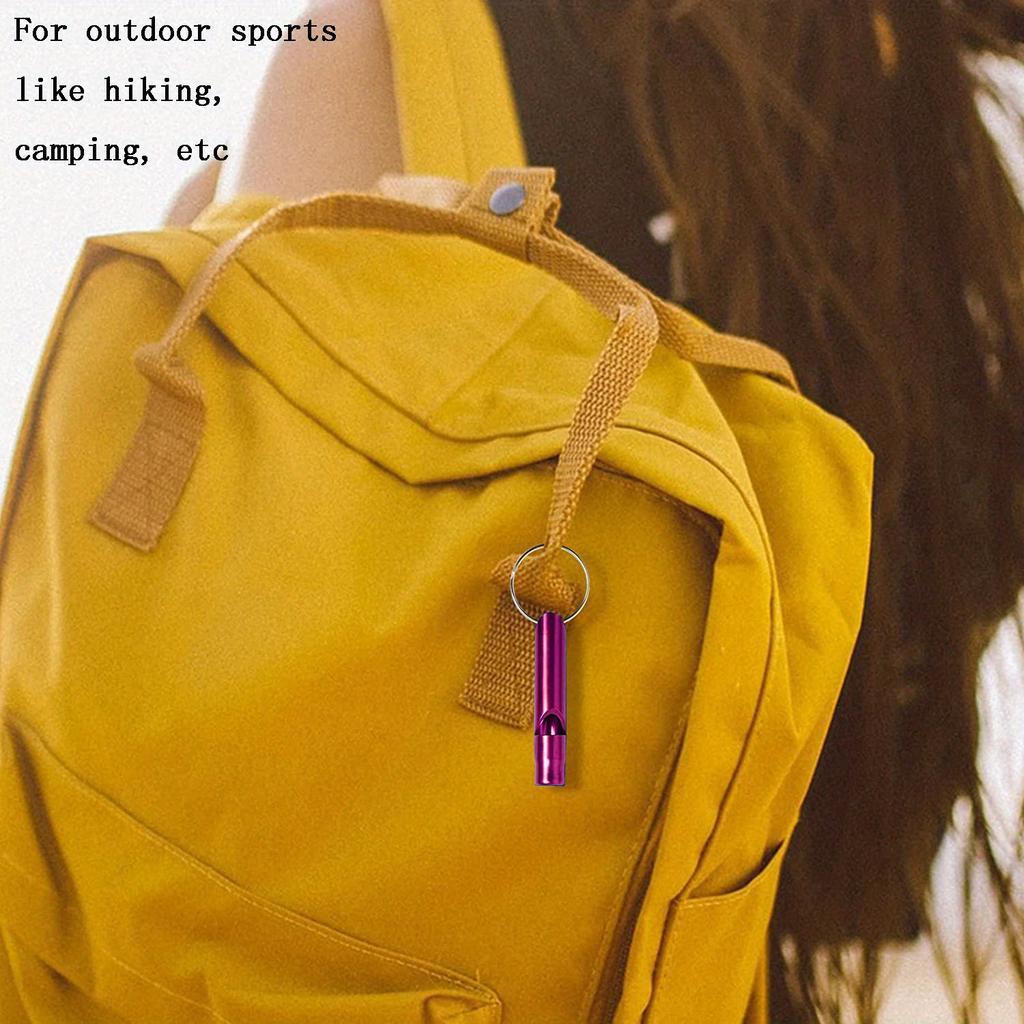 Loud & Durable Whistles with Keychains - Outdoor Whistles Suitable for Hiking, Camping, Dog Training