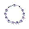Adjustable Color Zircon Bracelet Female European and American Fashion Full Diamond.