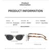 Fashion Gray Lenses Myopia Glasses for Women Trendy Casual Outdoor Sunglasses with Minus Diopters Cat Eye Anti-UV Eyewear Men
