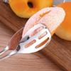 Heat-Resistant Stainless Steel Tongs Buffet Party Catering Serving Tongs Anti-Rust Steak Frying Shovel Outdoor Barbecue Utensils