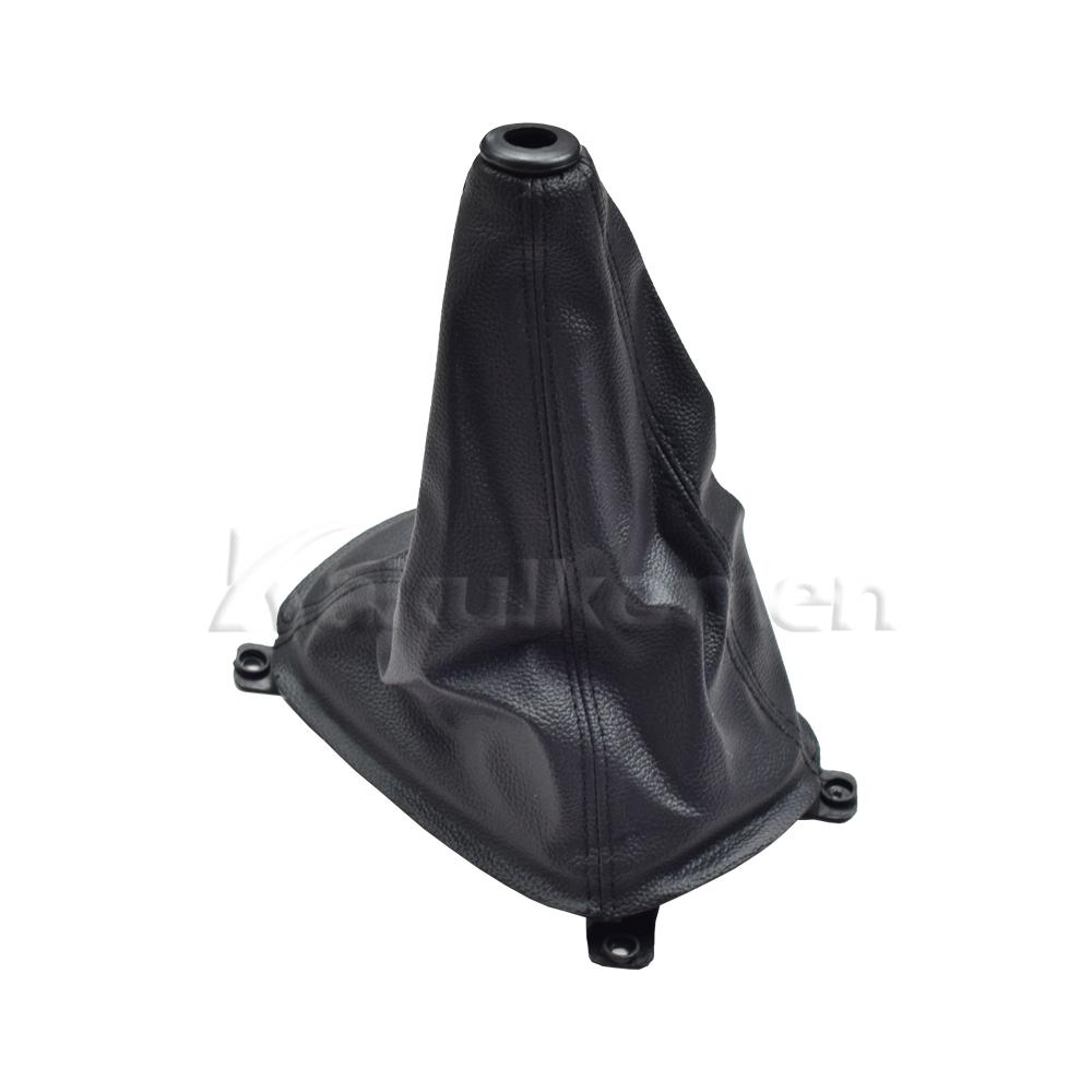 For Kia Sportage 2007 2008 2009-2012 Leather Gear Shift Knob Shifter Stick Lever HandBall Gaiter Boot Cover Cars Accessories