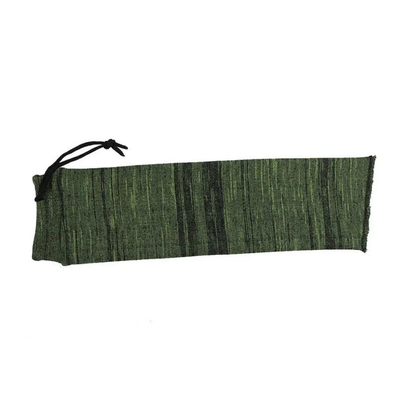 Silicone Treated Gun Sock - Polyester Rifle Fishing Rod Protection Cover Tactical Hunting Sleeve Case Durable