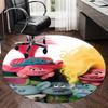 Trolls Printed Round Rug Carpet Chair Rug Area Rug Entryway Doormats,for Office Chair Living Room Bedroom Kitchen Room.