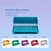Dental Burs Drill Disinfection Block FG Bur Sterilization Holder Autoclavable Aluminium 30 Holes Dentistry Materials