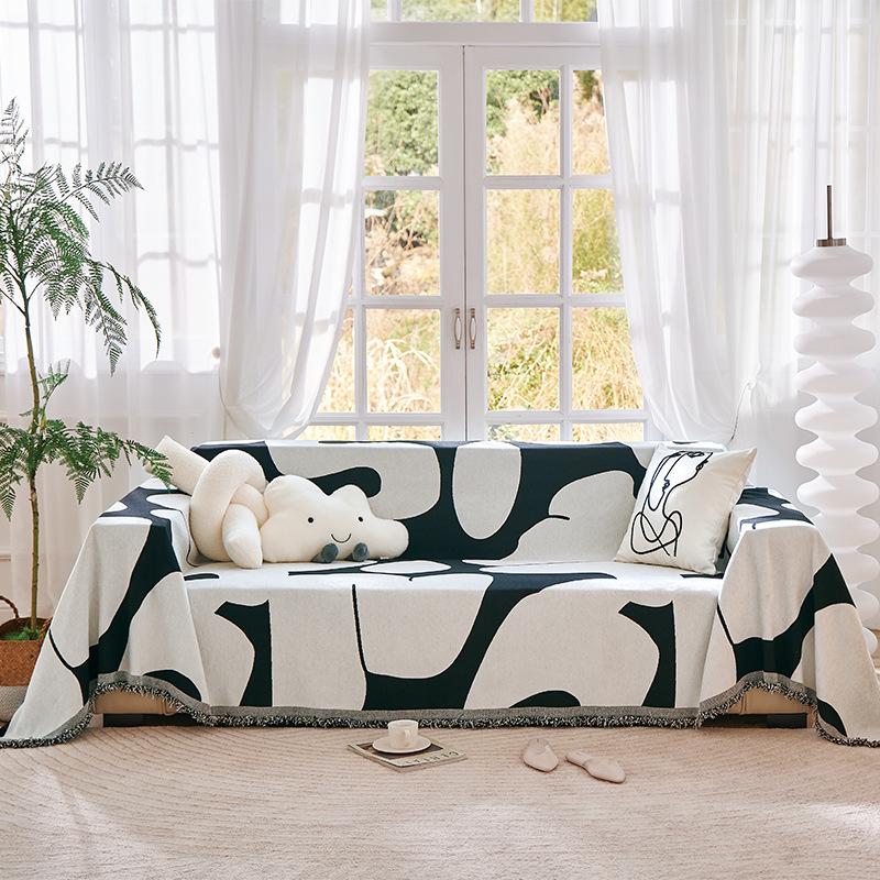 Modern Simple Sofa Cover Towel Sofa Cover Four Seasons Universal Sofa Cushion Universal Anti-Cat's Paw Sofa Blanket