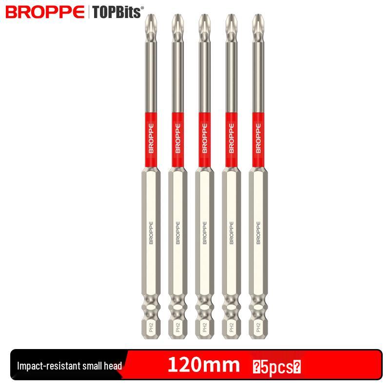 High Torque Phillips Head Bit Set: Shock-Resistant, Strong Magnet, High Hardness, for Electric Screwdrivers & Hand Drills.