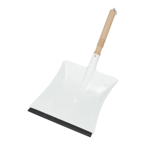REDECKER Wood-Patterned Dustpan (White)