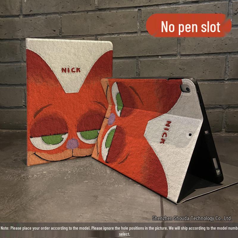 

Fox-Themed Painted iPad Case for 10.2 inch iPad Air 6/7, 9th/11th Gen, 2025 Model. iPad Mini1/2/3 (7.9-inch)