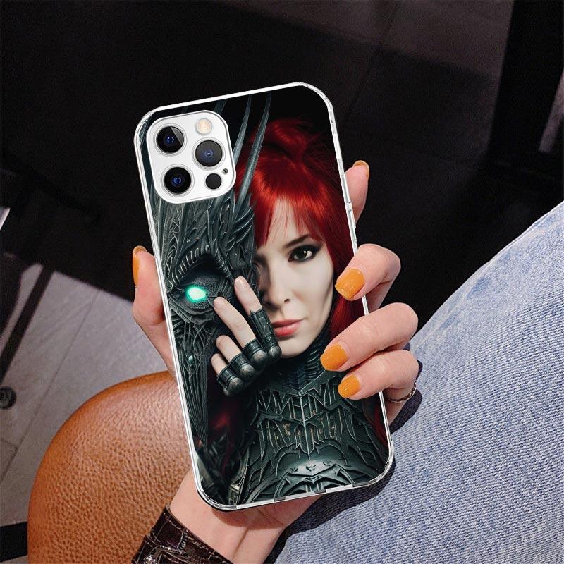 Mylene Farmer Phone Case For iPhone 17 Air 16 Pro Max 16E 15 + 14 Plus 11 12 13 Mini 7 8 SE Gift Print Cover Fundas