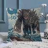 Japanisches Zeitgenössisches Tokio Kunst Kissen Geschenk Heim Büro Dekoration Schlafzimmer Sofa Auto Kissenbezug Hülle x