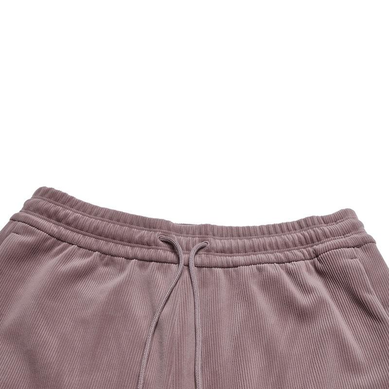 Fila Fitness Series Simple Casual Training Versatile Comfortable Loose Knit Sports Pants Women Bottoms Twilight-Purple A11W611601FPU