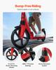 Kick Scooter for Kids Ages 8+, Teens & Adults, 2-Wheel Toddler Scooter with Adjustable Height Handlebar, Wide Anti-Slip Deck, Foldable Lightweight for