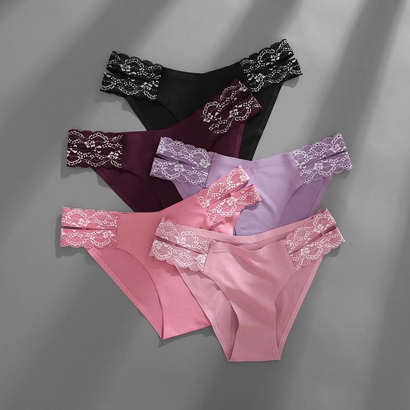 

FINETOO бесшовное нижнее белье и нижнее белье, сексуальные трусики, дышащие трусики, идеальные трусики для женщин XL