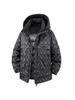 2025 Winter Herren Trendige Kapuzen-Baumwolljacke mit Buchstabenaufdruck - Dick und Warm 2566
