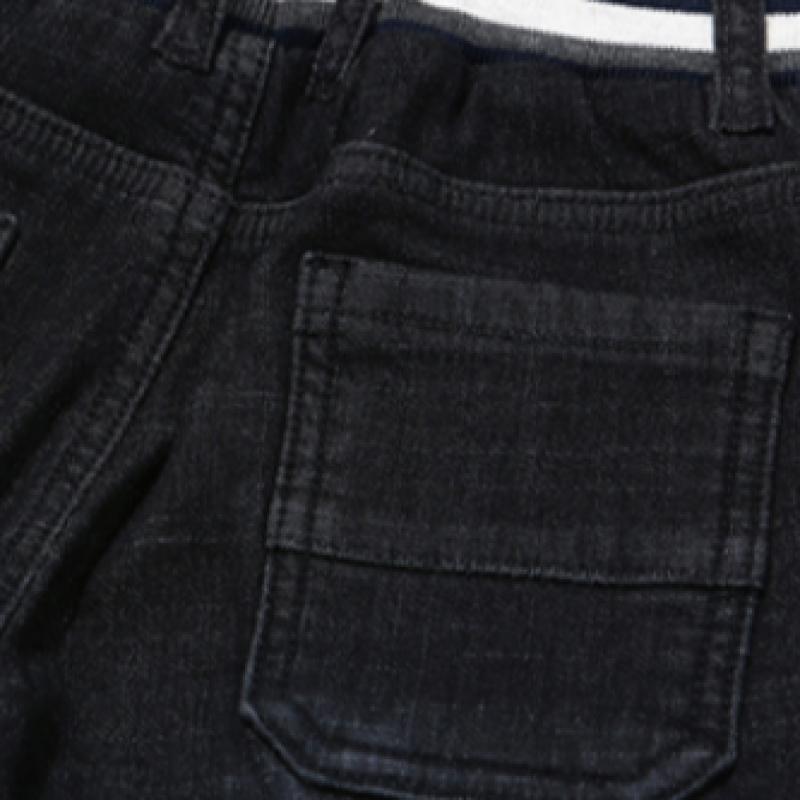 [renoma Kids] Boys  Shibori Semi Exhaust Bonded Denim R1942q222