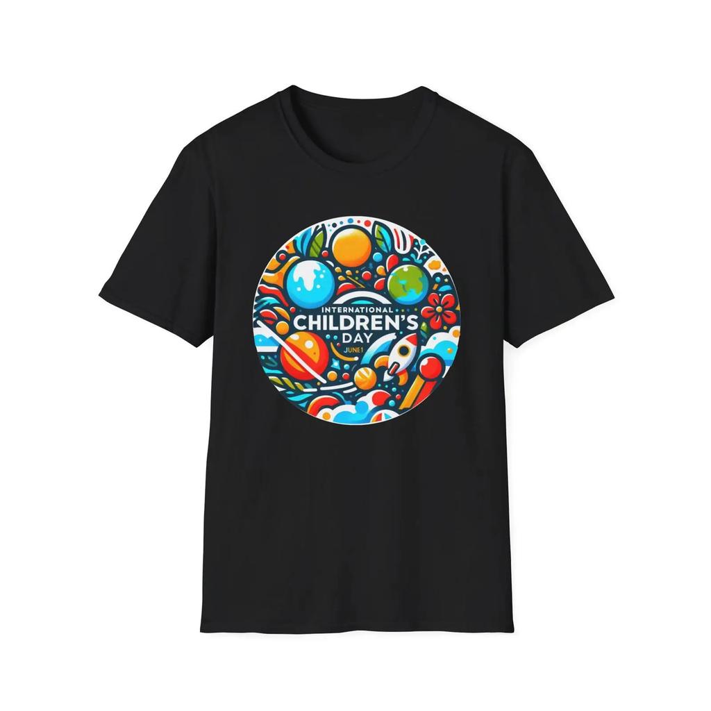 International Children Amp 39 S Day T Shirt Vintage Streetwear Breathable Casual Comfortable Top For Everyday Wear Soft