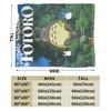Cartoon Funny Cute T-Totoros Blanket Wool Throw Blankets Bedroom Sofa Printed Ultra-Soft Warm Bedsprea,