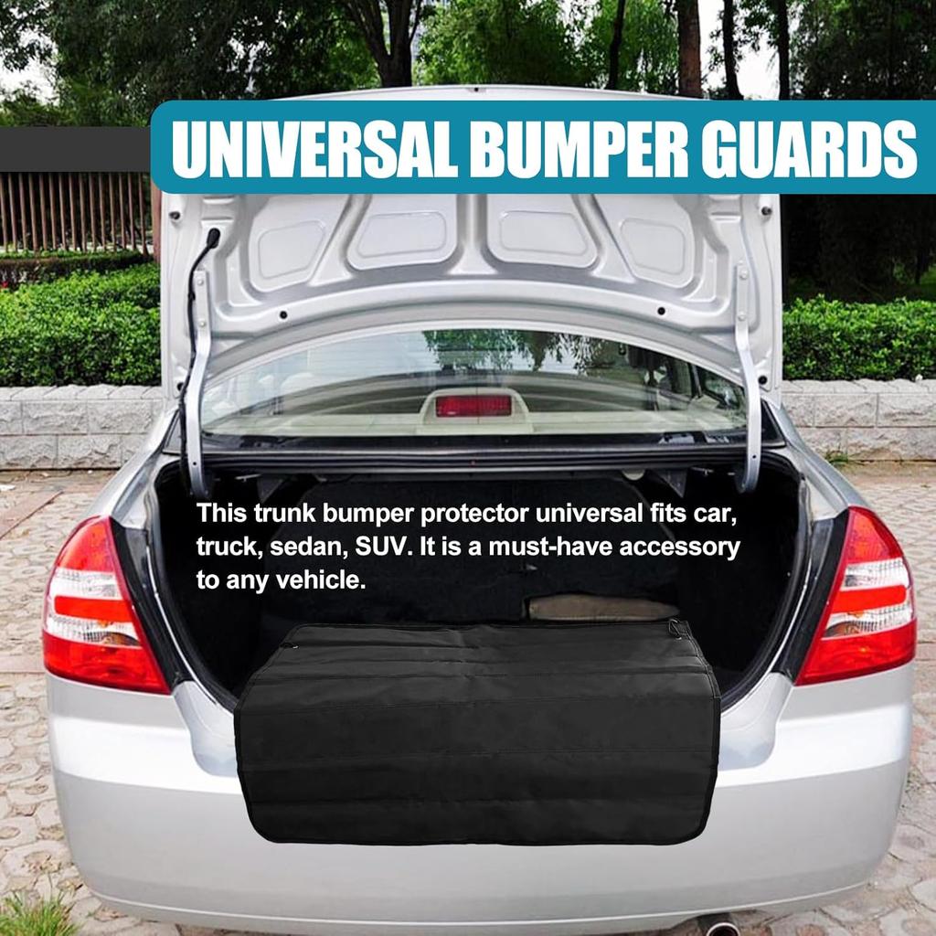 Univerzální Skládací Ochranná Podložka Nárazníku do kufru auta, Chránič Zadního Nárazníku, Podložka do Kufru SUV, Podložka Podlahy, Prevence Poškrábání, 31,4 x 25,2 palce
