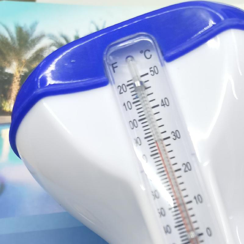 Swimming Pool Floating Chemical  Dispenser With Thermometer Disinfection