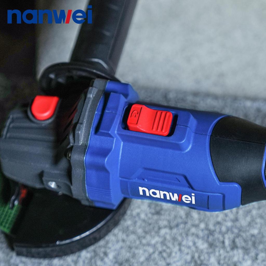 NANWEI 125 Mm Angle Grinder 5000/7000/9800 Rpm, 20 V, Brushless Motor