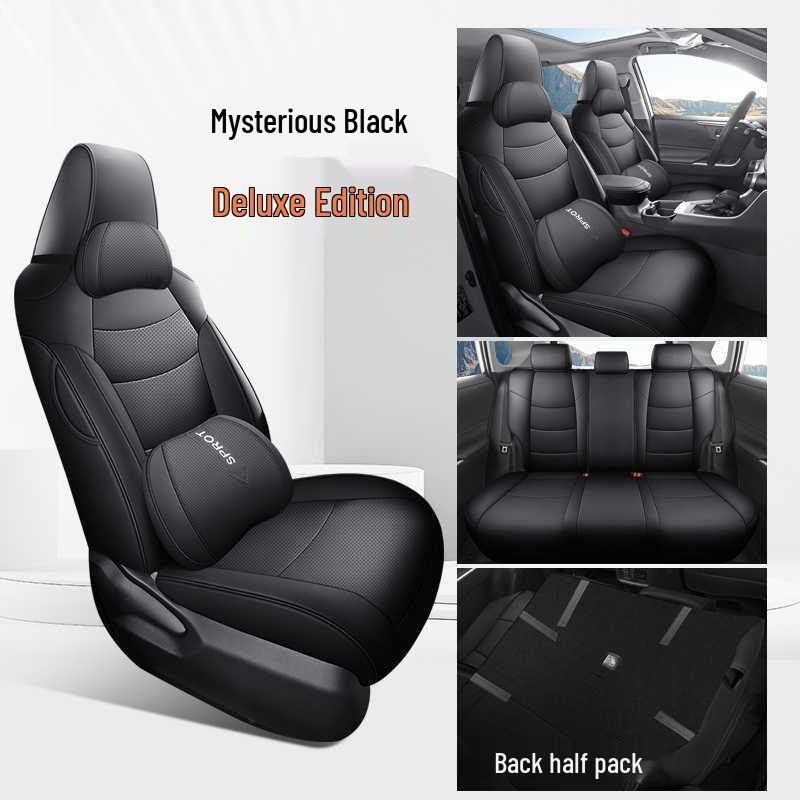 2025 Toyota bz5 Full Coverage Perforated Leather Seat Cover - Universal Four Seasons Cushion