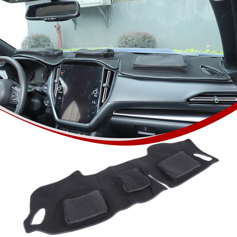 

For Subaru Crosstrek 2024-2025 For Subaru WRX + Car Dashboard Sunscreen Pad with Zipper Storage Bag Interior Car Accessories For WRX