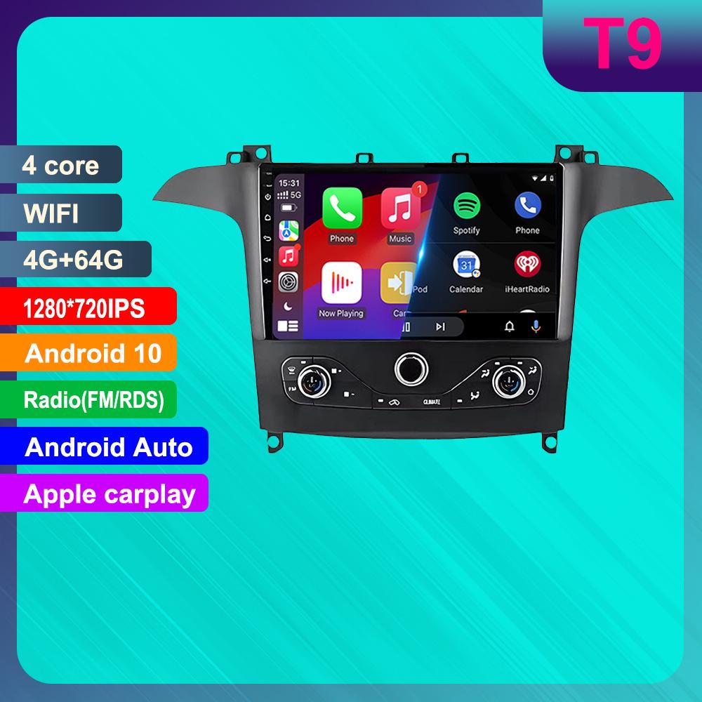 Ford Mondeo/Galaxy Android GPS Navigation & HD Reversing Camera with CarPlay