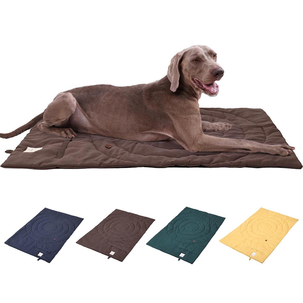 Cat Outdoor Cushion Pet Bed Camping Puppy Collapsible Pads for Outdoor Collapsible Mat with Handle for Camping