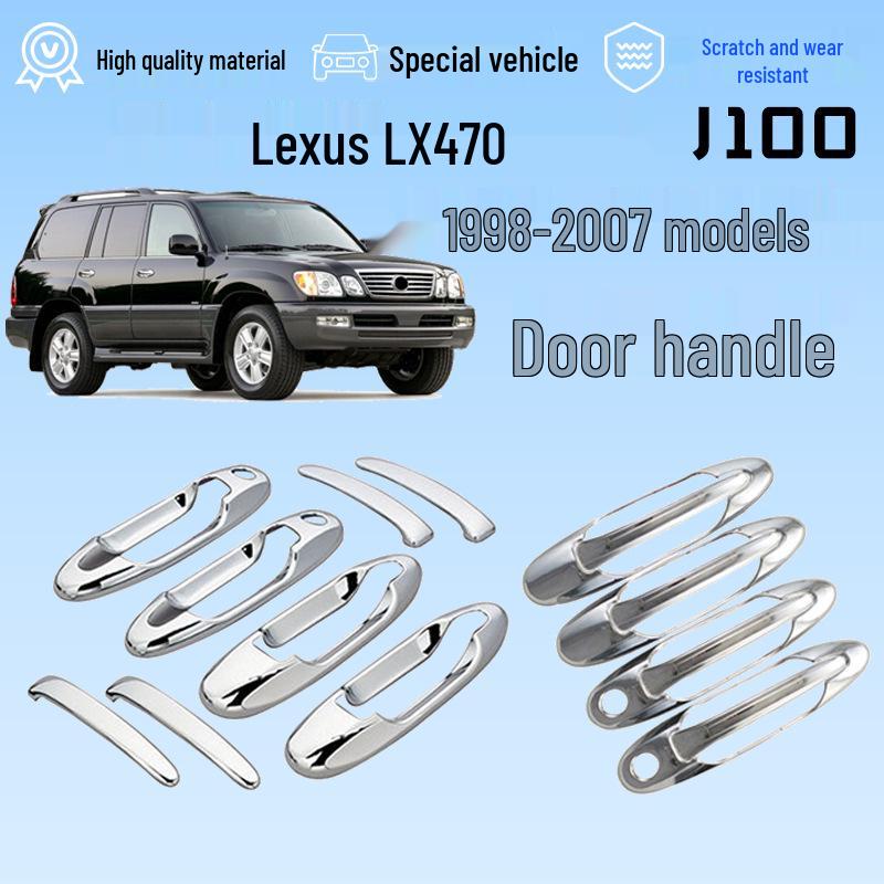 Compatible with 98-07 Lexus LX470 J100 Exterior Door Handle Trim.
