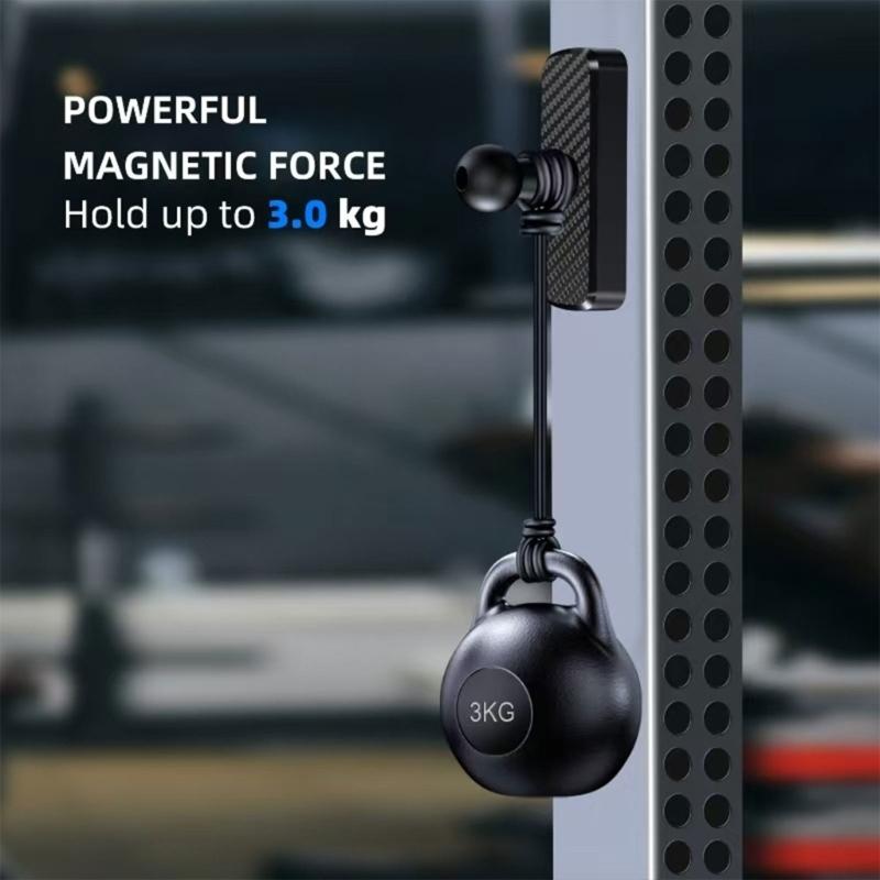 Universal Magnetic Phone Mount Antislip Design 360 Degree Rotating Car Phone Holder for Workout And Outdoor Activity