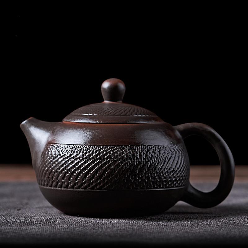 Jianshui Purple Pottery Pot Ceramic Kung Fu Teapot Handmade Teapot Tea Maker Tea Set  Small Teapot Tea Kettle