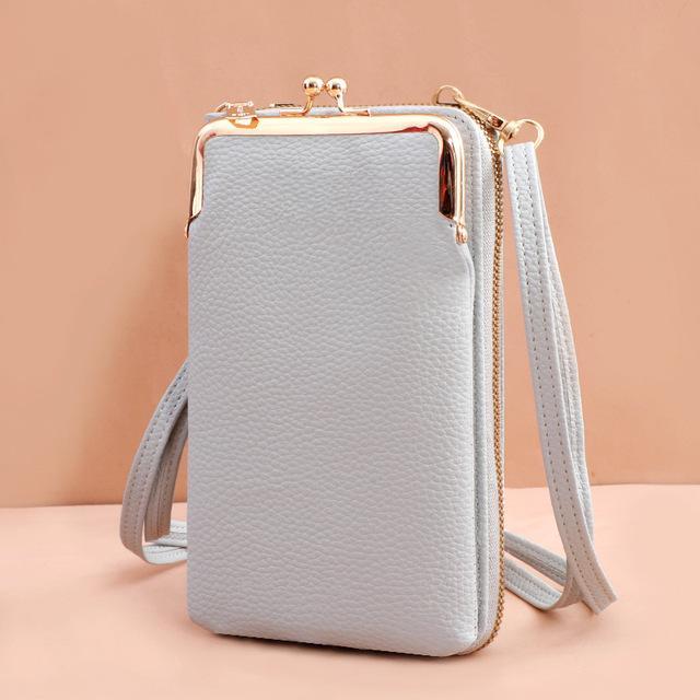 

Модные маленькие сумки через плечо, женские мини-матовые кожаные сумки через плечо, клатч Bolsas, женская сумка для телефона, кошелек, сумка