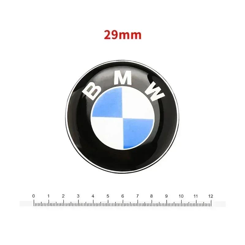 E60 E93 2025 Hot Car For BMW Epoxy/Aluminum Car  Label Decal Badge Covers Logo stickers 11 18 20 25 29mm for Bmw E46 E90 E60 F10