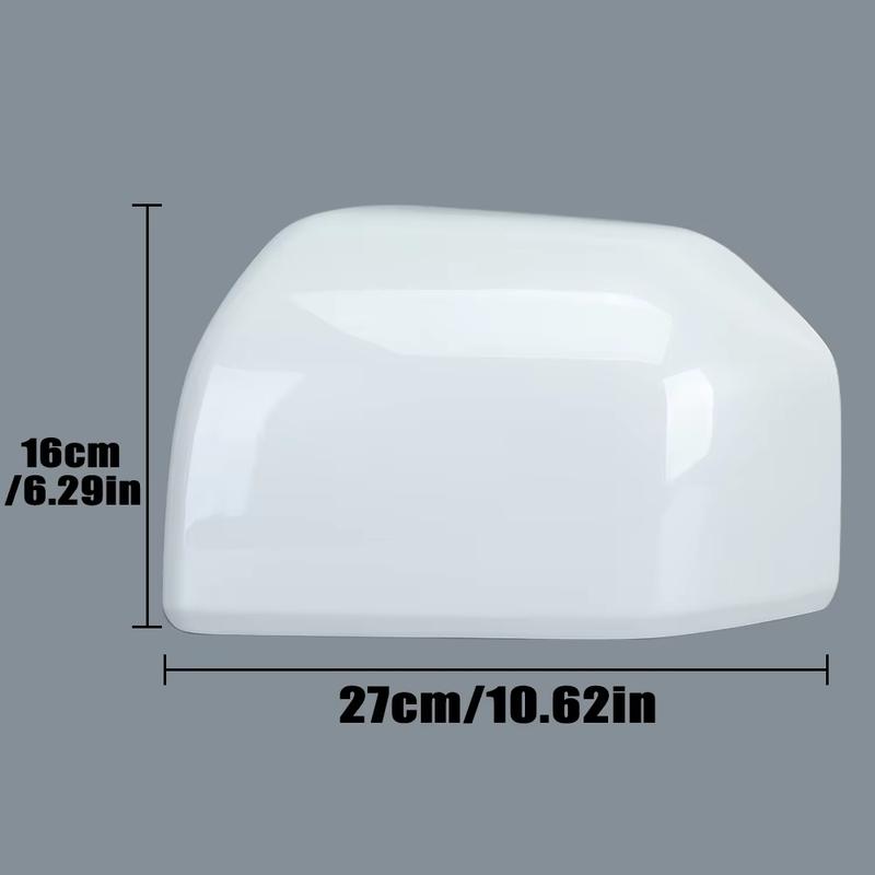 Sidobackspegelkåpa för Ford F150 2015 2016 2017 2018 US-version Dörrsidobackspegelkåpa Biltillbehör