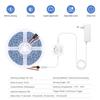 Running Water Flow Chasing LED Strip Lights 24V Motion Sensor Self-adhesive Tape Light For Stair Corridor Ceiling Room Decor