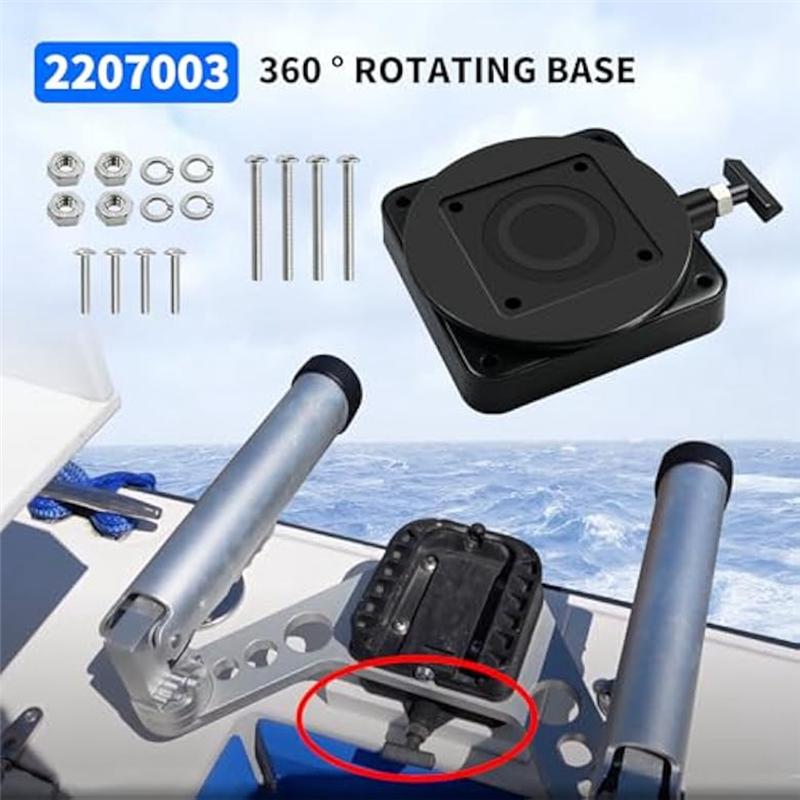 

AB34-2207003 Низкопрофильное поворотное основание Низкопрофизное поворотное монтажное основание для даунриггера Cannon
