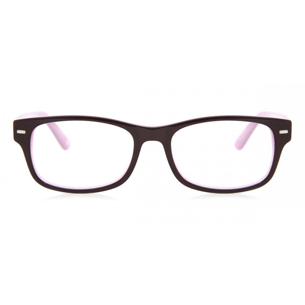 

Full Rim Square Black Purple Smartbuy Collection Rumbo Am87e Fashion Unisex Eyeglasses Black/Purple/48