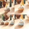 Steamed Bun Plush Keychain Pp Cotton Stuffed Short Plush Decor For Backpacks