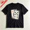Playing Cards Design Unisex Tshirt Casual Summer Short Sleeve Cotton Fashion Harajuku Aesthetic Top For Gift