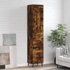 Vidaxl Tall Cabinet, Smoked Oak, 34.5X34X180 Cm
