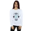 Disney Womens/Ladies Mary Poppins Floral Collage Sweatshirt