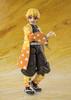 TAMASHII NATIONS S.H.Figuarts Demon Slayer: Kimetsu no Yaiba Zenitsu Agatsuma, approximately 140mm, PVC & ABS painted action figure