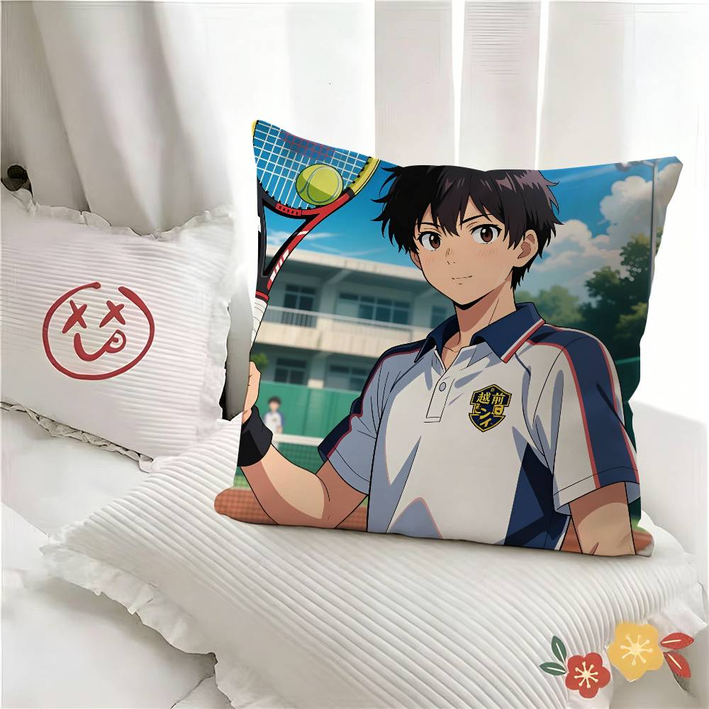 Federa Cuscino Anime Ryoma Echizen Moda Quadrata Federa Cuscino Camera da Letto Divano Stanza Decorazione Ins Tempo Libero