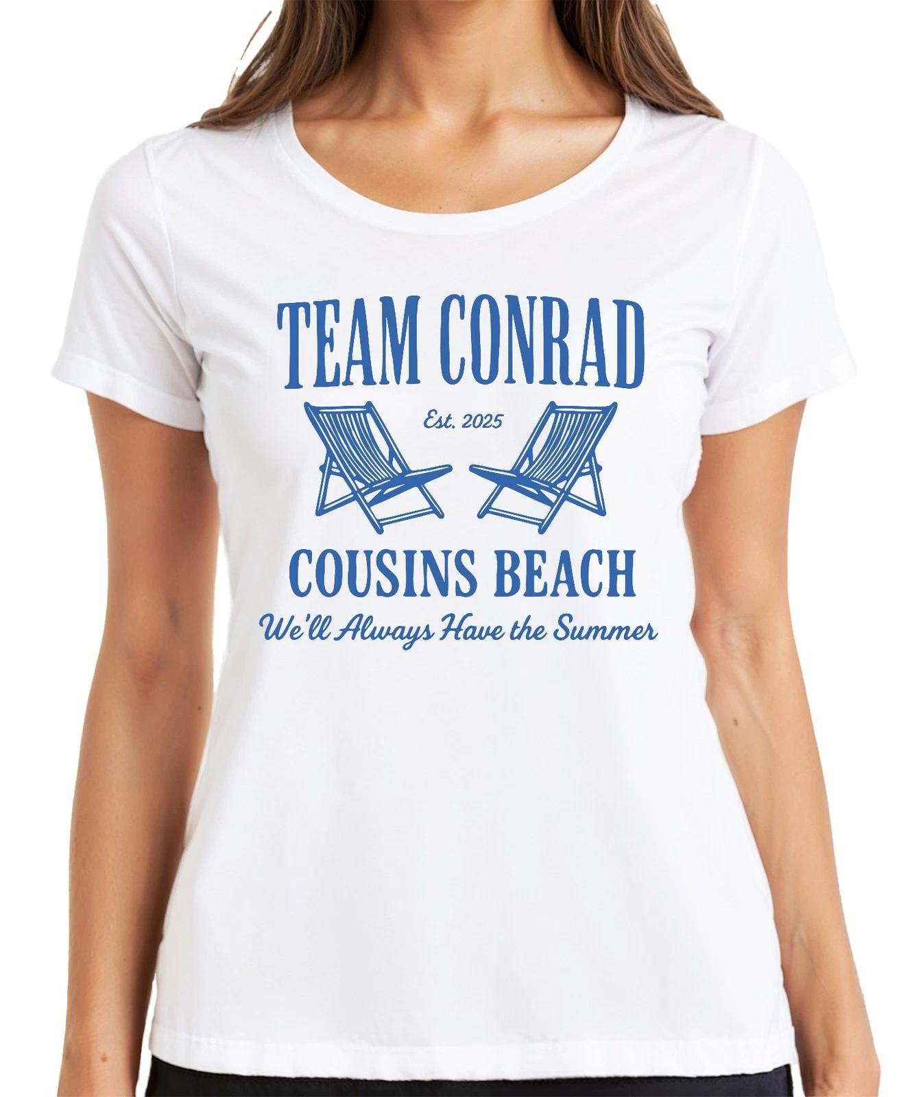 Team Conrad Cousins Beach We ll Always Have Summer I got pretty Damen T-Shirt S